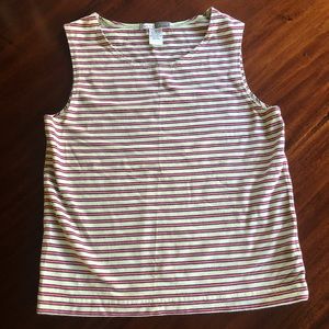 Sleeveless summer top
